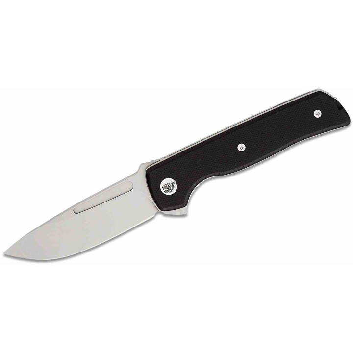 Couteau Terzuola Tactical ATCF Lite Black Manche G-10 Lame Acier Nitro-V SW Linerlock Clip FF010BS - Livraison Gratuite