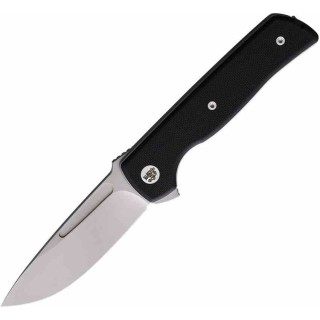 Couteau Terzuola Tactical ATCF Lite Black Manche G-10 Lame Acier Nitro-V SW Linerlock Clip FF010BS - Livraison Gratuite