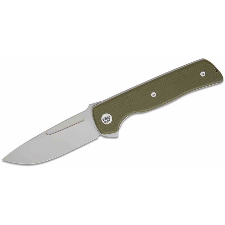 Couteau Terzuola Tactical ATCF Lite Green Manche G-10 Lame Acier Nitro-V SW Linerlock Clip  FF010GS - Livraison Gratuite
