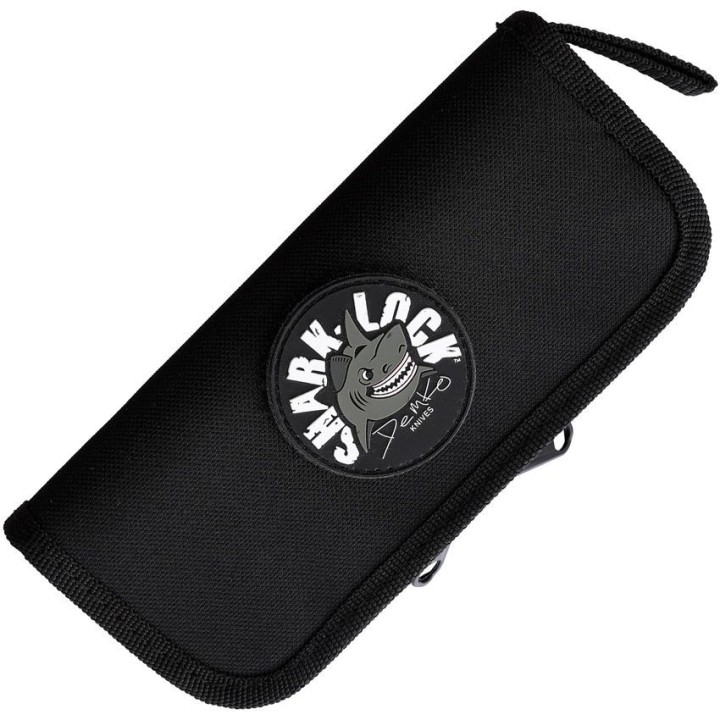 Couteau Demko AD20.5 Shark Lock Black Manche Grivory Lame Acier AUS-10 Blk IKBS Clip DEMAD205F22B - Livraison Gratuite
