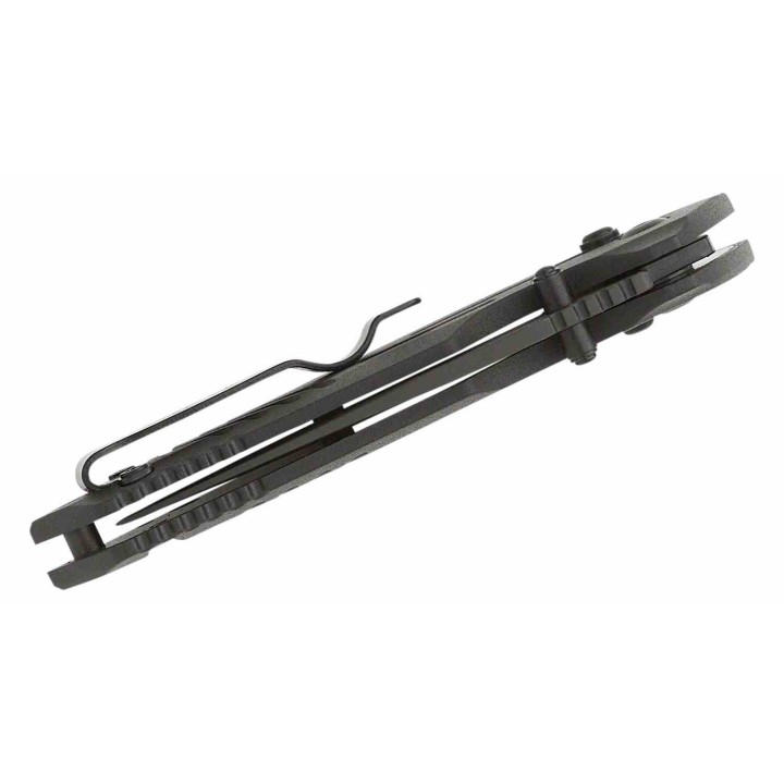 Couteau Bear OPS Mini Rancor IX Lame Acier D2 Plain Edge Manche Black Zytel Crossbar Lock USA BCMC900B7B - Livraison Gratuite