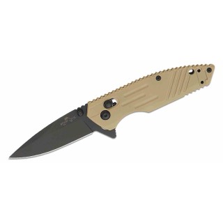 Couteau Bear OPS Rancor IX Lame Acier D2 Plain Edge Manche Desert Zytel Crossbar Lock USA BCMC950DS7B - Livraison Gratuite
