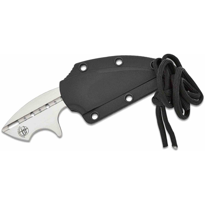 Couteau De Cou Begg Knives Tree Frog Neck Lame Acier AUS-10A Satin Wharncliffe Etui FRN BG021 - Livraison Gratuite