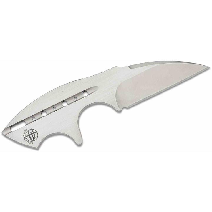 Couteau De Cou Begg Knives Tree Frog Neck Lame Acier AUS-10A Satin Wharncliffe Etui FRN BG021 - Livraison Gratuite