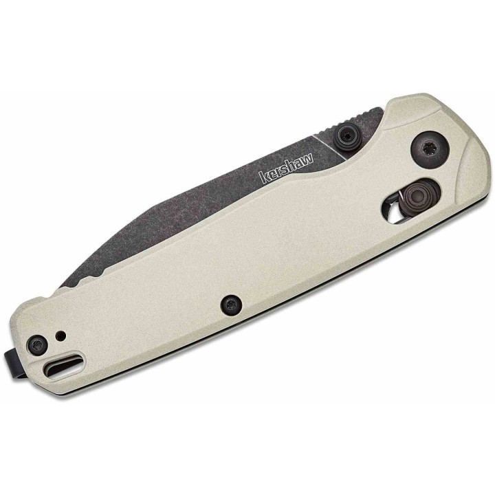 Couteau Kershaw Bel Air Cerakote Lame Acier CPM-MagnaCut BLK Manche 6061-T6 IKBS Clip Made USA KS6105 - Livraison Gratuite