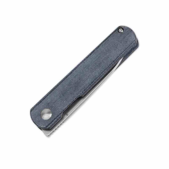 Couteau Kizer Cutlery Feist Denim Manche Micarta Lame Acier 154CM SW IKBS Liner Lock Clip KIV3499C4 - Livraison Gratuite