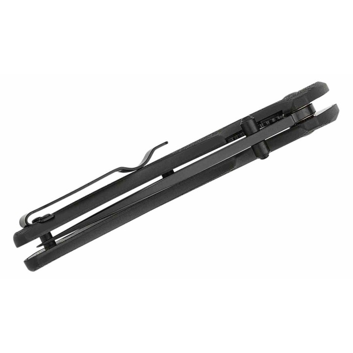 Couteau Tactical Bear & Son Sideliner Lame Acier 440 Combo Edge Manche Black Zytel Linerlock USA BC778BSR - Livraison Gratuite
