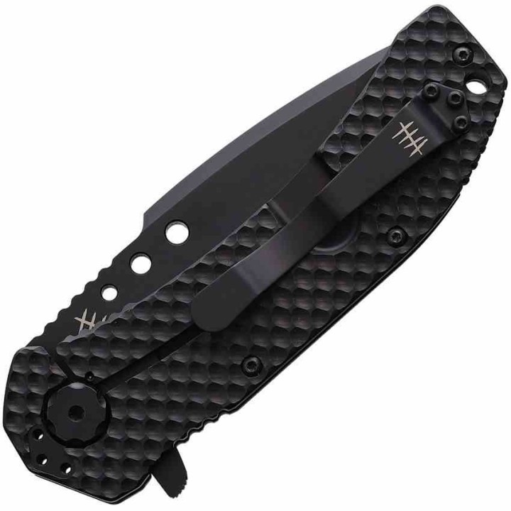 Couteau Halfbreed Blades MILSPEC Lame Acier S30VN Tanto Serr Manche G10 Framelock Clip HBBMILF03PS - Livraison Gratuite
