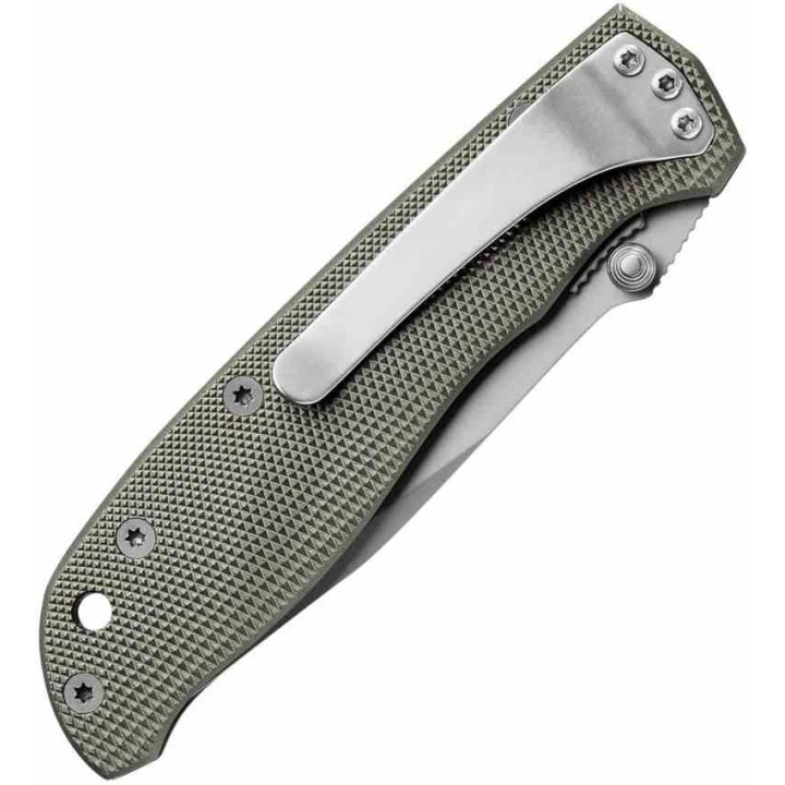 Couteau Gerber Harsey Air Ranger Serrated Lame Acier Carbone Manche Alu Linerlock Clip G45860 - Livraison Gratuite