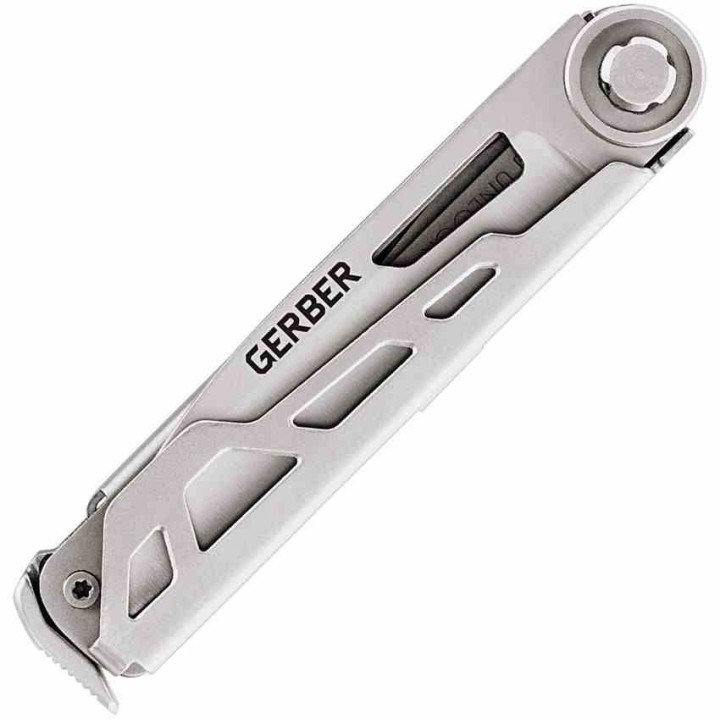 Couteau Gerber Armbar Cork Multi-Function Lame Ciseaux Tire Bouchons Manche Orange Acier G3564 - Livraison Gratuite