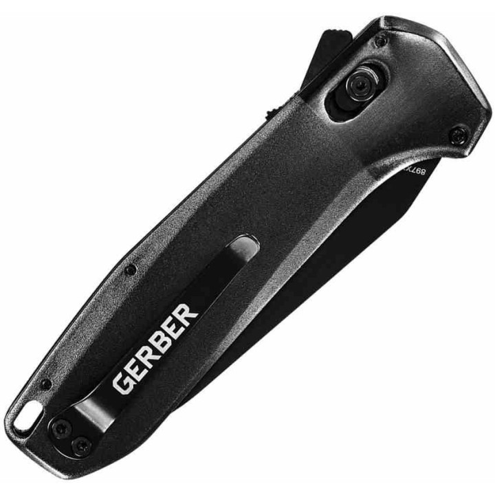 Couteau Gerber Highbrow Compact A/O Lame Acier 7Cr17MoV Serr Manche Aluminium Pivot Lock Clip G3675 - Livraison Gratuite