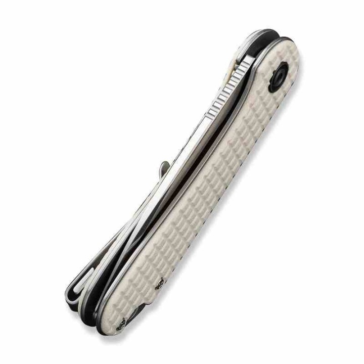 Couteau CIVIVI Elementum Ivory Lame Acier D2 Manche G10 IKBS Linerlock Clip CIVC907A3 - Livraison Gratuite