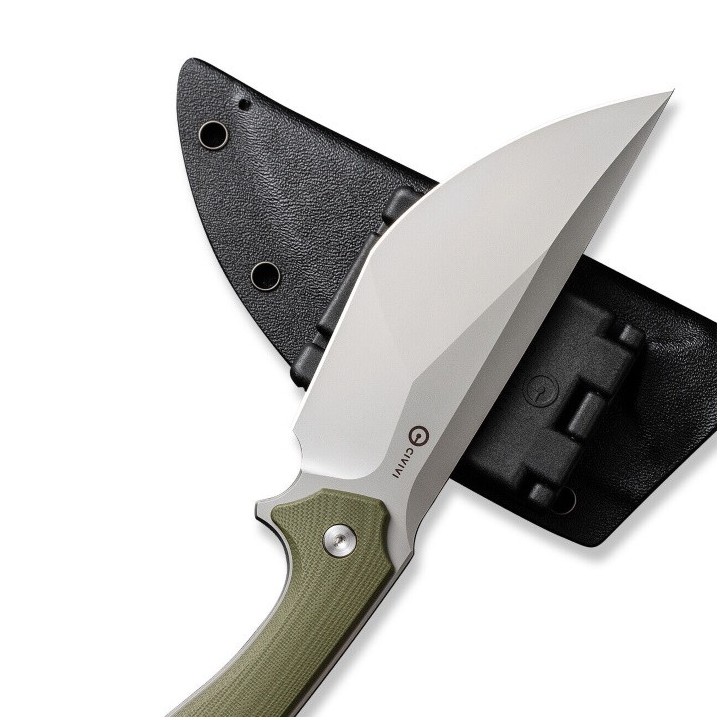 Couteau CIVIVI Concept 22 Green Lame Tanto Acier D2 Manche G10 Etui Kydex CIVC210472 - Livraison Gratuite