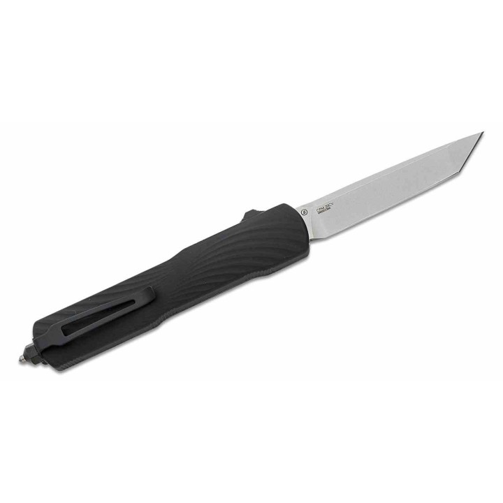 Couteau Hogue Counterstrike OTF AUTO Tanto Lame Acier CPM-20CV Manche G-Mascus Blue Clip Made USA HO34869 - Livraison Gratuite