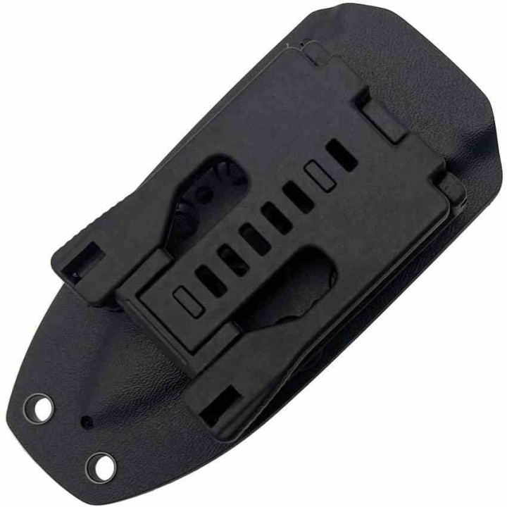 Couteau Dague Takumitak Hidden Anger Black Lame Acier D2 Double Tranchant Manche G10 Etui Kydex TKF205BK - Livraison Gratuite