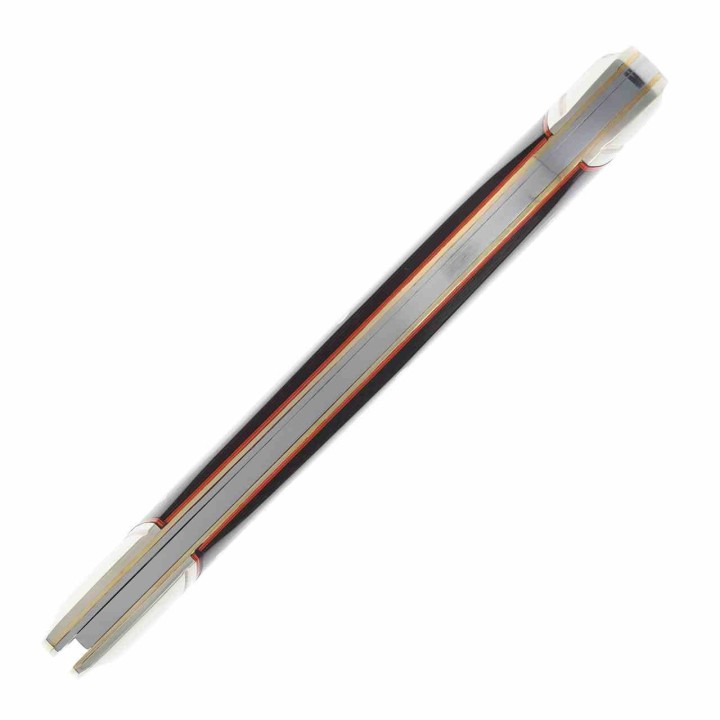 Couteau Rough Ryder Desert Fox Lame Acier 440 Manche Black/Orange G10 RR2307 - Livraison Gratuite