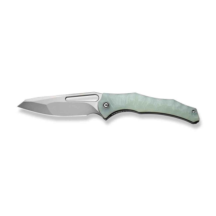 Couteau CIVIVI Spiny Dogfish Jade Lame Acier 14C28N Manche G10 IKBS Linerlock Clip CIVC220062 - Livraison Gratuite
