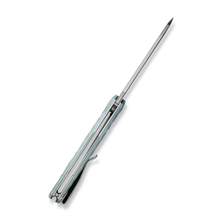Couteau CIVIVI Spiny Dogfish Jade Lame Acier 14C28N Manche G10 IKBS Linerlock Clip CIVC220062 - Livraison Gratuite