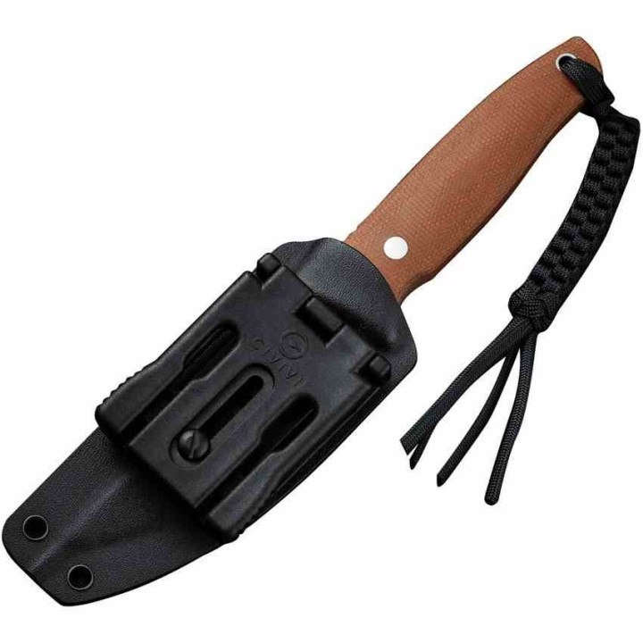 Couteau CIVIVI Tamashii Brown Lame Acier D2 Manche Micarta Etui Kydex CIVC190465 - Livraison Gratuite