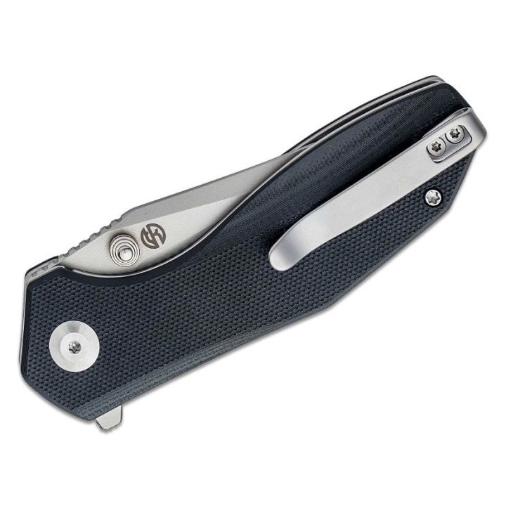 Couteau CIVIVI ODD 22 Black Lame Acier Sandvik 14C28N Manche G10 IKBS Linerlock Clip CIVC210321 - Livraison Gratuite
