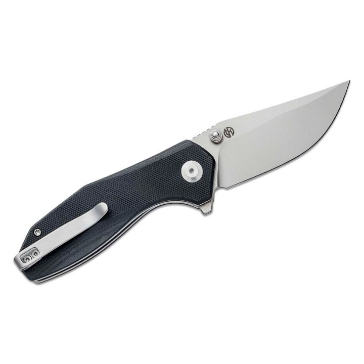 Couteau CIVIVI ODD 22 Black Lame Acier Sandvik 14C28N Manche G10 IKBS Linerlock Clip CIVC210321 - Livraison Gratuite