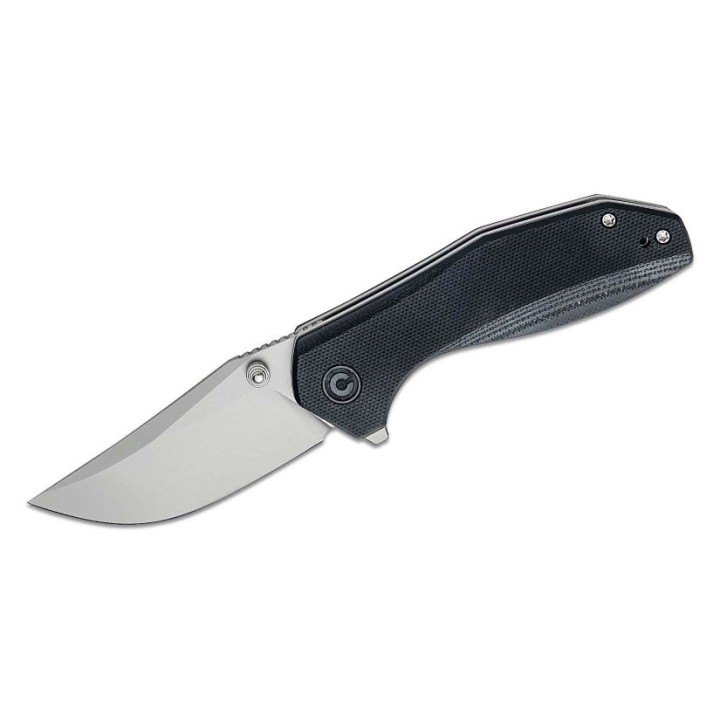 Couteau CIVIVI ODD 22 Black Lame Acier Sandvik 14C28N Manche G10 IKBS Linerlock Clip CIVC210321 - Livraison Gratuite