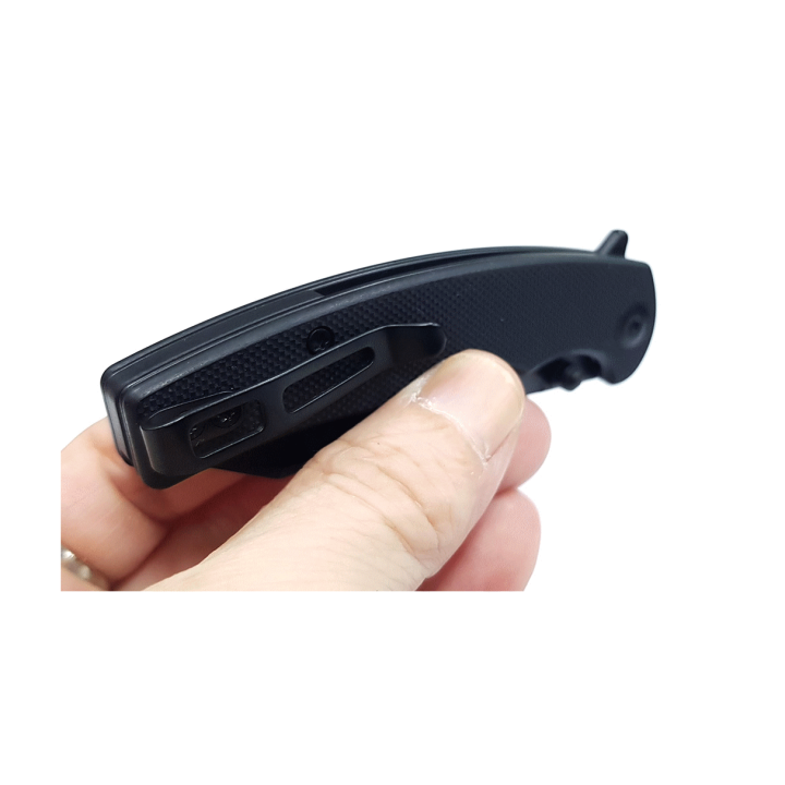 Couteau CIVIVI P87 Black Manche G10 Lame Tanto Reverse Nitro-V IKBS Linerlock CLip CIVC210431 - Livraison Gratuite