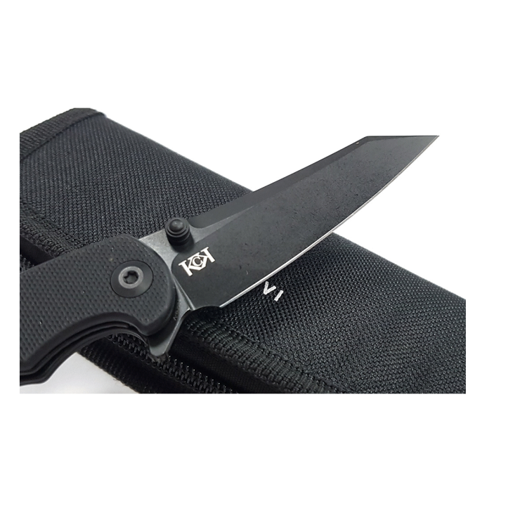 Couteau CIVIVI P87 Black Manche G10 Lame Tanto Reverse Nitro-V IKBS Linerlock CLip CIVC210431 - Livraison Gratuite
