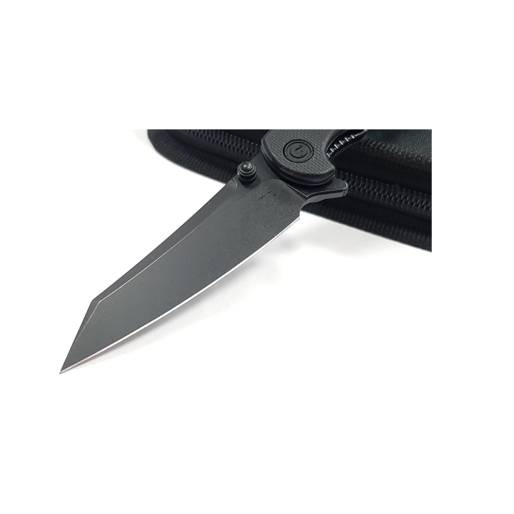Couteau CIVIVI P87 Black Manche G10 Lame Tanto Reverse Nitro-V IKBS Linerlock CLip CIVC210431 - Livraison Gratuite