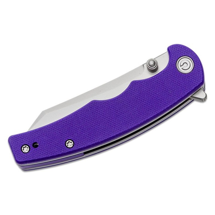 Couteau CIVIVI P87 Purple Manche G10 Lame Tanto Reverse Nitro-V IKBS Linerlock CLip CIVC210432 - Livraison Gratuite