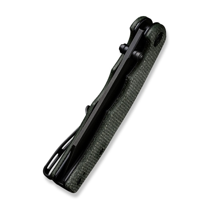 Couteau CIVIVI P87 Green Manche Micarta Lame Tanto Reverse Nitro-V IKBS Linerlock CLip CIVC210433 - Livraison Gratuite