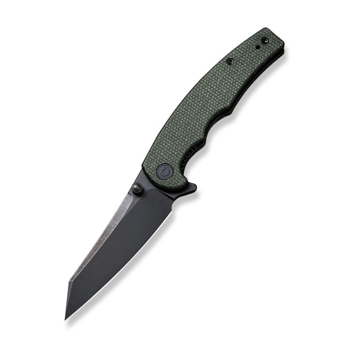 Couteau CIVIVI P87 Green Manche Micarta Lame Tanto Reverse Nitro-V IKBS Linerlock CLip CIVC210433 - Livraison Gratuite