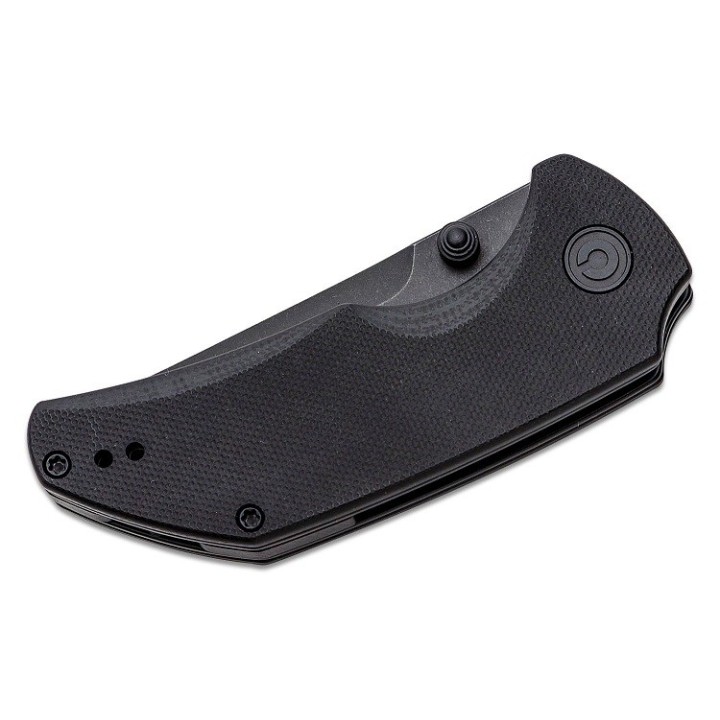 Couteau CIVIVI Thug 2 Black Lame Tanto Acier Nitro-V Black Manche G10 IKBS Linerlock Clip CIVC20028C1 - Livraison Gratuite
