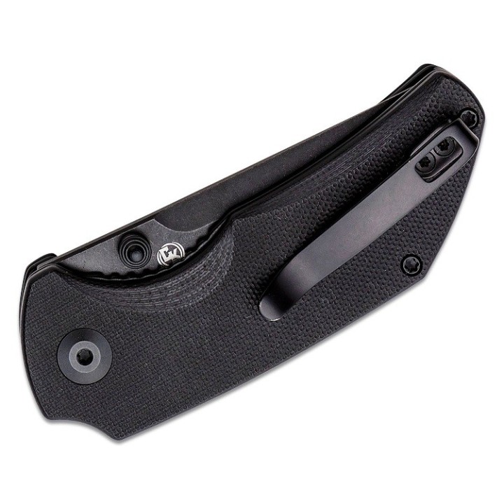 Couteau CIVIVI Thug 2 Black Lame Tanto Acier Nitro-V Black Manche G10 IKBS Linerlock Clip CIVC20028C1 - Livraison Gratuite