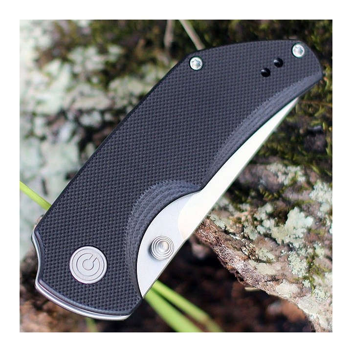 Couteau CIVIVI Thug 2 Black Lame Tanto Acier Nitro-V Bead Blasted Manche G10 IKBS Clip CIVC20028C2 - Livraison Gratuite