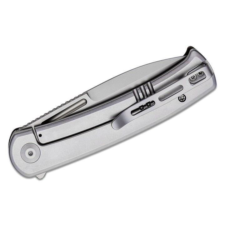 Couteau CIVIVI Cetos Brown Lame Acier 14C28N Manche Micarta IKBS Linerlock Clip CIVC21025B1 - Livraison Gratuite