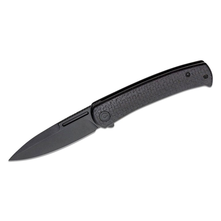 Couteau CIVIVI Cetos Black Lame Acier 14C28N Manche Micarta IKBS Linerlock Clip CIVC21025B2 - Livraison Gratuite