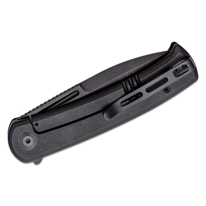 Couteau CIVIVI Cetos Black Lame Acier 14C28N Manche Micarta IKBS Linerlock Clip CIVC21025B2 - Livraison Gratuite