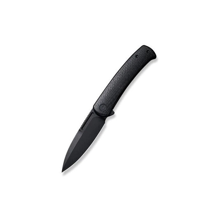 Couteau CIVIVI Cetos Black Lame Acier 14C28N Manche Micarta IKBS Linerlock Clip CIVC21025B2 - Livraison Gratuite