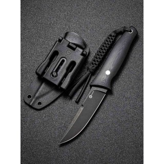 Couteau CIVIVI Tamashii  Black Lame Acier D2 Black Manche G10 Etui Kydex CIVC190463 - Livraison Gratuite