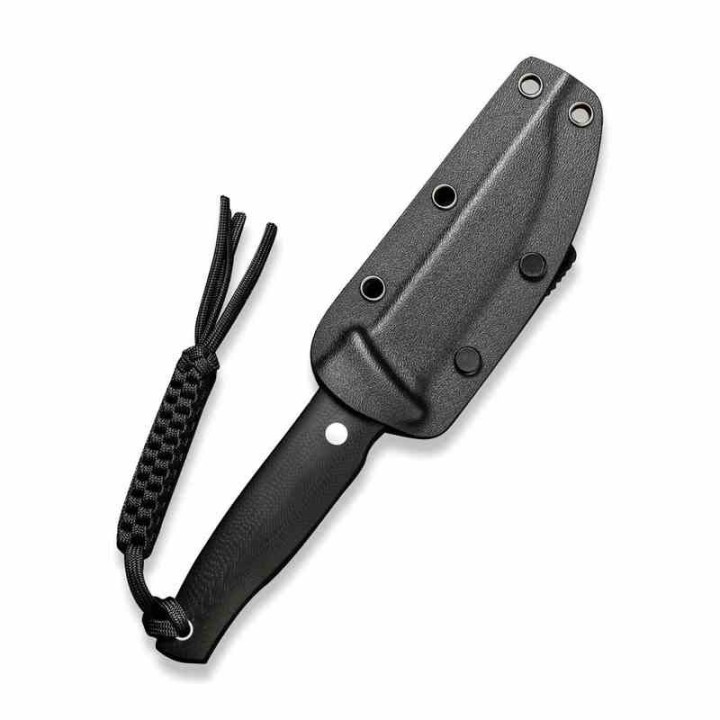 Couteau CIVIVI Tamashii  Black Lame Acier D2 Black Manche G10 Etui Kydex CIVC190463 - Livraison Gratuite