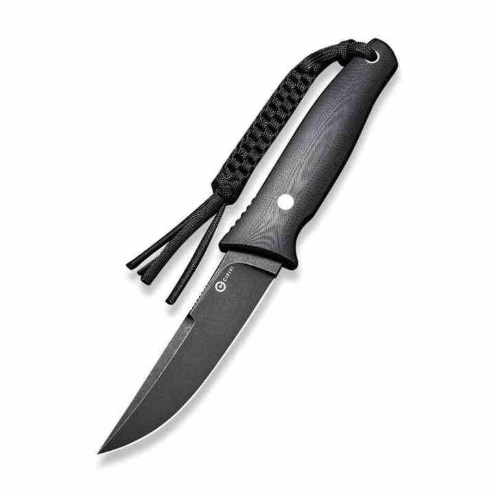 Couteau CIVIVI Tamashii  Black Lame Acier D2 Black Manche G10 Etui Kydex CIVC190463 - Livraison Gratuite