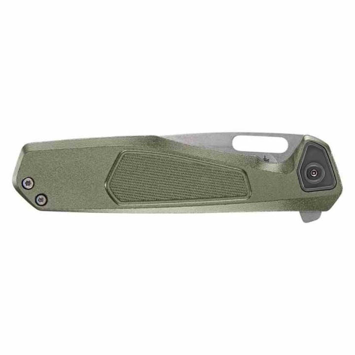  Couteau Gerber Minisada Green Manche Aluminium Lame Acier D2 Framelock Clip G1067466 - Livraison Gratuite