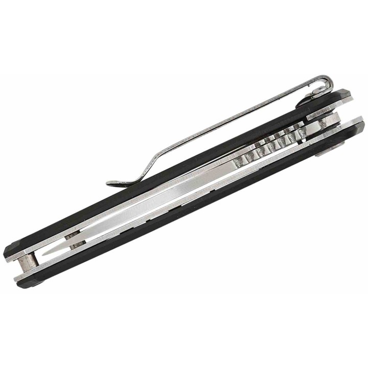 Couteau Smith&Wesson Extreme Ops Tanto A/O Lame Acier 8Cr13MoV Manche Alu Liner Lock Clip SW1208416 - Livraison Gratuite