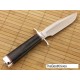 Couteau Blackjack Model 5 Black Acier A2 Manche Micarta Etui Cuir Made In USA BCB5BM - Livraison Gratuite