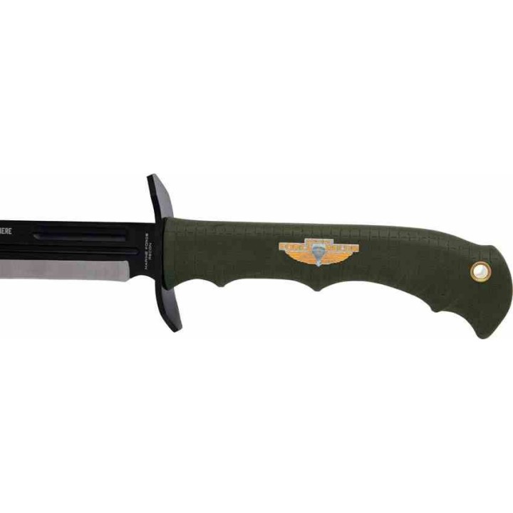Sabre United Cutlery USMC Marine Recon Sword Lame Acier Inox Manche Rubber Etui Nylon UC3527 - Livraison Gratuite