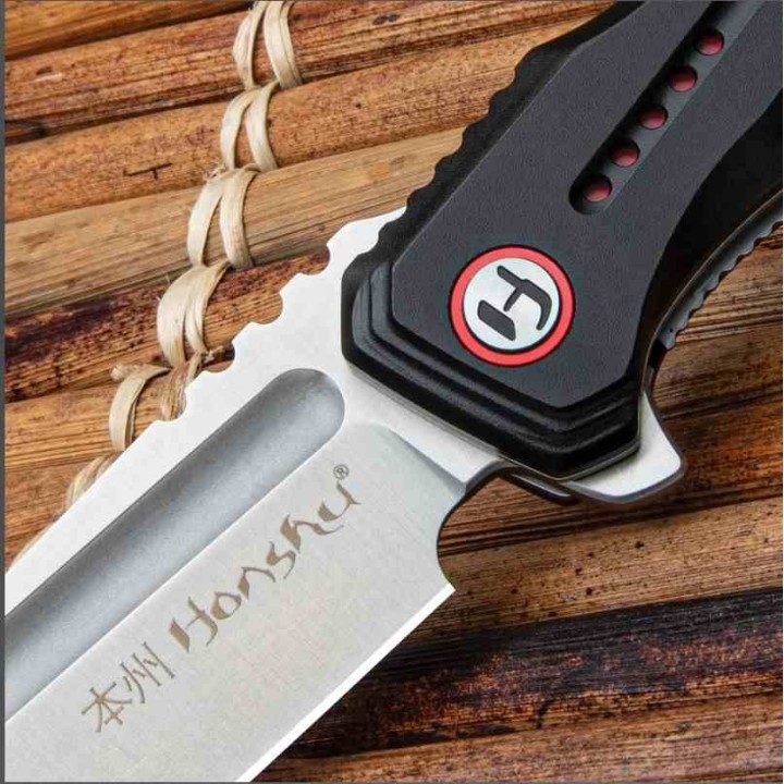 Couteau United Cutlery Honshu Sumorusodo Lame Tanto Reverse Acier 7Cr17 Manche Alu IKBS Linerlock UC3540 - Livraison Gratuite