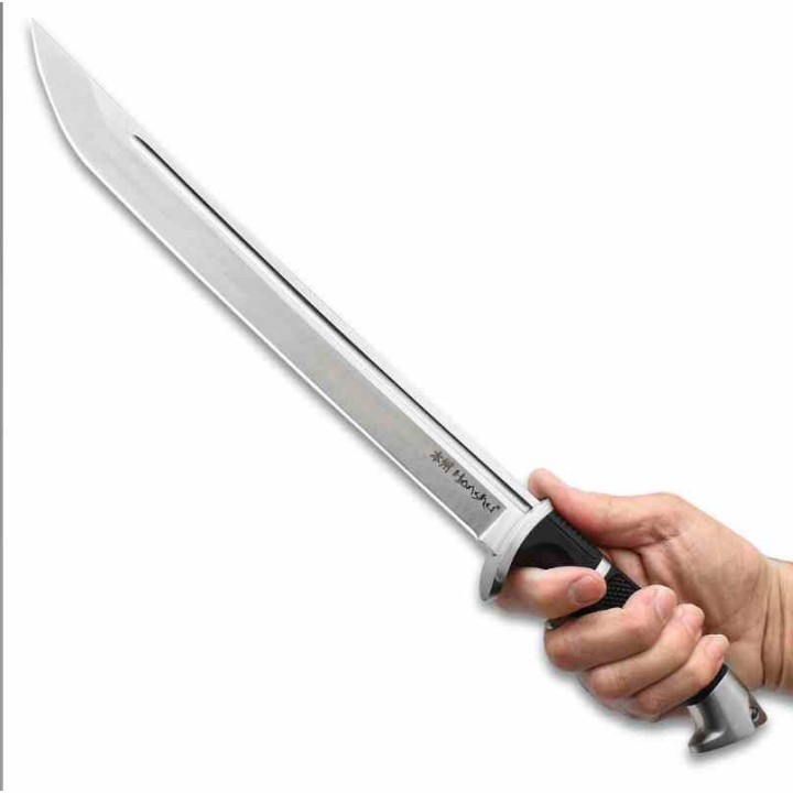 Sabre United Cutlery Honshu Sub-Hilt Tanto Sword Lame Acier 7Cr13 Satin Manche TPR Etui Cuir UC3603 - Livraison Gratuite