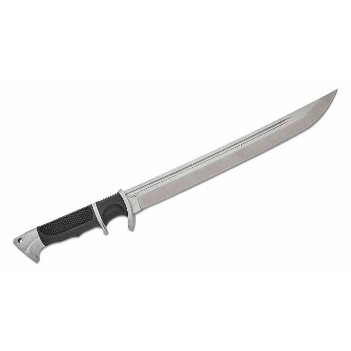 Sabre United Cutlery Honshu Sub-Hilt Tanto Sword Lame Acier 7Cr13 Satin Manche TPR Etui Cuir UC3603 - Livraison Gratuite