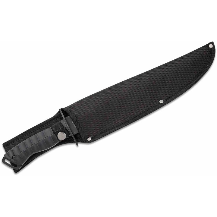 Couteau United Cutlery USMC Bulldog Bowie Lame Acier 3Cr13 Manche Polypropylene Etui Nylon UC3616 - Livraison Gratuite